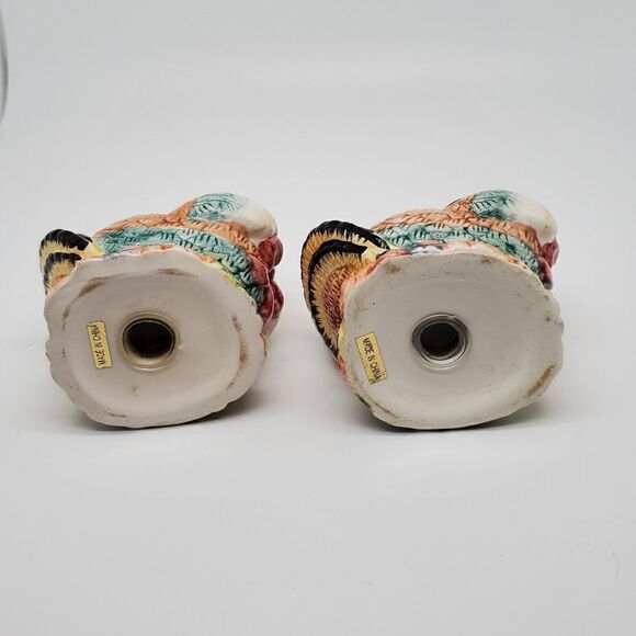SALT AND PEPPER SHAKERS TURKEYS 3" TALL - Picture 5 of 5